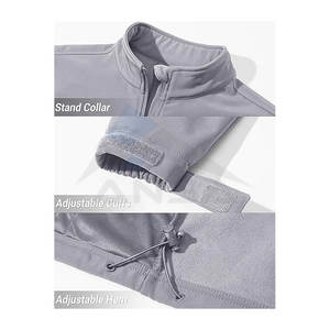 Nueva chaqueta Softshell de invierno de salida de fábrica para hombre con logotipo personalizado chaqueta deportiva informal para exteriores cálida - Product Image 6