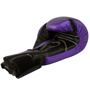 Authentic Cowhide Leather Boxing Gloves with Hand Grips MMA Fight <b>Bag</b> Training <b>Punch</b> Hitting Workout Boxing Gloves - Product Image 3