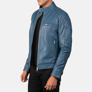 Chaqueta de cuero personalizada de alta calidad para hombre, estilo urbano de Pakistán, con cremallera para invierno, la chaqueta más popular para hombre. - Product Image 3