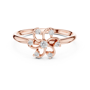 Glowfold jewels 14K Geometric Style <b>Open</b> <b>Ring</b> Women Fashion Accessory - Product Image 2