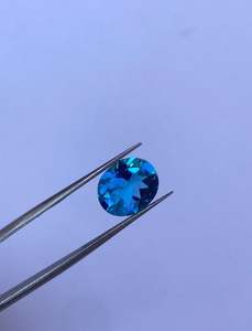 Topaze bleue naturelle de luxe 4,90 carats 10x12 mm Qualité supérieure par R.K. GEMS & JEWELLERY pour bagues de luxe - Product Image 4
