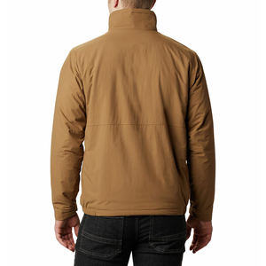 Veste de moto en softshell imperméable en toile respirante à séchage rapide personnalisée pour hommes, col montant, style streetwear, hiver - Product Image 2