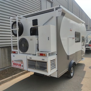 Caravana de extensión trasera estándar americana, remolque de caravana pequeña, caravana híbrida ligera, caravana de viaje - Product Image 3