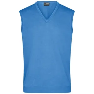 Gilet pull à col en V pour homme, merchandising d'entreprise, polo promotionnel - Product Image 6