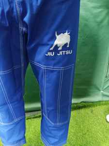 ชุดยูนิฟอร์ม Jiu Jitsu น้ำหนักเบาสีพื้นแห้งเร็วศิลปะการต่อสู้ชุดเด็กจี2024ใหม่ - Product Image 4