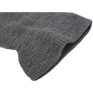 Máscara de esquí de cara completa de punto Diseño de tres agujeros Logotipo personalizado Pasamontañas Cubierta de cabeza de acrílico suave y cálida para montar al aire libre y deportes de nieve - Product Image 2