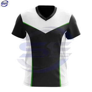Nueva Camiseta de cuello redondo para hombre, sublimación estampada de secado rápido ligera de alta calidad hecha de poliéster/algodón - Product Image 2