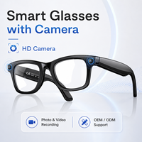 Gafas Inteligentes con Grabación de Video 4K, Cámara Dual, Asistente IA, Resistencia al Agua IP66, Traducción en Tiempo Real, Carga Magnética, Audio y Voz