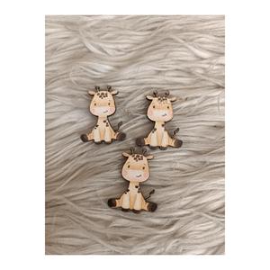 25 figure giraffa 4 cm adatto per decorazioni stampate UV