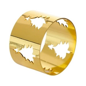 Fork Shape Metal Napkin Rings Luxury Wedding Christmas Party Table Accessory <b>Kitchen</b> Accessories <b>Paper</b> Napkin Ring - Product Image 3