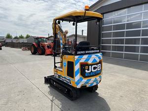 Mini-excavatrice électrique JCB certifiée CE 19C-1E, mini-pelle électrique à émissions zéro avec batterie au lithium - Product Image 2
