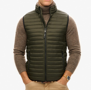 Gilets matelassés pour hommes, sans manches, légers, chauds pour l'hiver, décontractés, pour le travail en extérieur, mode, coupe-vent, matelassés, en coton - Product Image 4