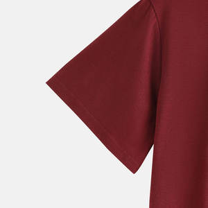 T-shirts Hip Hop pour hommes de haute qualité, coupe classique, 100% coton jersey, tissu lourd de 220 g, col rond, vierge - Product Image 2