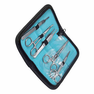Pratique Suture Chirurgie Chirurgicale Kit Étudiant Kit Avec Scalpel Couteau Poignée Haute Qualité En Acier Inoxydable Ce Certifié - Product Image 1