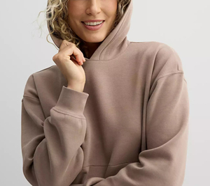 Sudaderas con capucha para mujer con estampado frontal personalizado de alta calidad, jersey de gran tamaño, ropa de calle cómoda antiarrugas, 100% de algodón - Product Image 3
