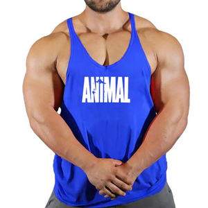 เสื้อกล้ามเข้ารูปกล้ามเนื้อแขนกุดสำหรับผู้ชายเสื้อออกกำลังกายเสื้อฝึกออกกำลังกายเสื้อกล้ามคอตตอน - Product Image 6