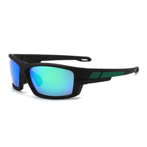 Lunettes de soleil sportives tendance RTS 2026 à monture intégrale en TR90, personnalisables, avec plaquettes de nez ajustables et verres polarisés TAC pour la course à pied - Product Image 3