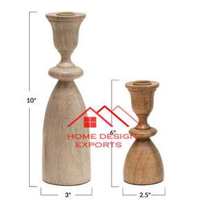 2025 High Quality Pure <b>Wood</b> Candle <b>Holder</b> Modern Design Tabletop Decor Candle <b>Holder</b> for Home Hotel Livingroom Decor Use - Product Image 5