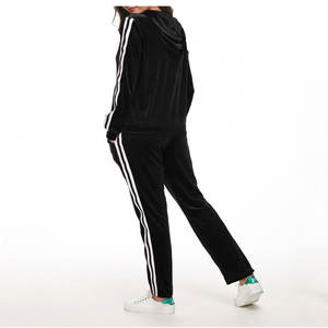 Breathable Lightweight Factory Made Women Velvet Tracksuits Winter Wear New Comfy Style Women Velvet Tracksuits - Product Image 6