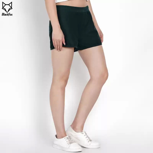 Pantalones Cortos de Verano para Mujer, Sexys, de Punto Acanalado, Cintura Elástica, Resistentes al Viento, Transpirables, con Opciones Personalizables para Uso Casual - Product Image 5