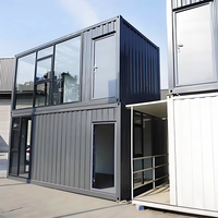 Rumah Kontainer Modern AFO Kelas Atas Prefabrikasi Portabel 20ft Ramah Lingkungan untuk Kantor, Hotel, dan Hunian, Dapat Diperluas, dan Kuat Tahan Beban