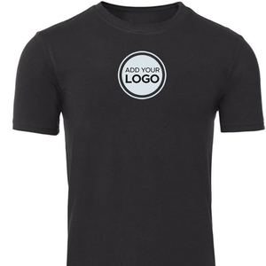 T-shirts de protection solaire en coton mélangé ultra doux UPF 50 + pour hommes T-shirts d'entraînement sans étiquette pour hommes - Product Image 2