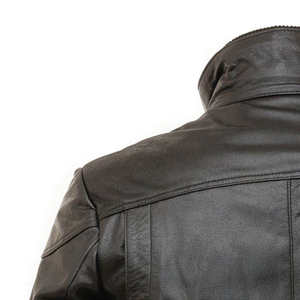 Veste bomber en toile épaisse de style motard vintage de haute qualité pour homme, respirante et chauffante pour l'hiver - Product Image 6