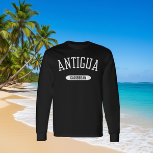 T-shirt à manches longues de style classique Antigua, promotionnel, style Caraïbes - Product Image 3