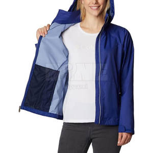 เสื้อกันลมสำหรับผู้หญิงเสื้อแจ็คเก็ตกันลมแบบถักให้ความอบอุ่นในฤดูหนาวดีไซน์ใหม่มีคุณสมบัติระบายอากาศได้ดี - Product Image 4