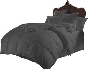 Juego de edredón de algodón de 3 piezas elegante y clásico, funda de edredón doble suave de estilo moderno y fundas de almohada, comodidad acogedora de 5 piezas - Product Image 3