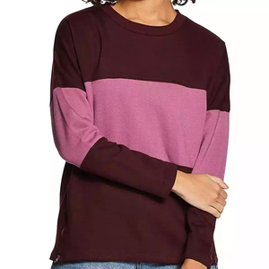 Camiseta de Manga Larga para Mujer, Estilo Urbano, Calidad Premium, Corte Regular, 100% Algodón, Secado Rápido, Antiarrugas, Ropa Casual - Product Image 1