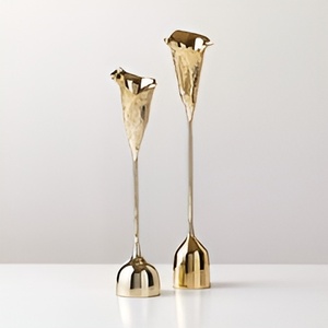 Best Quality Metal <b>Candle</b> Stand Royal Design Gold Finished <b>Cheap</b> <b>Candle</b> Holders for Wedding and Floor Decoration 2024 - Product Image 2
