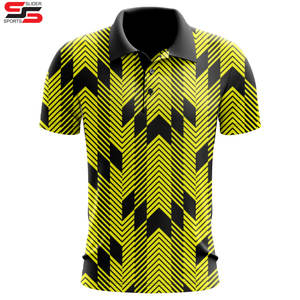 Camiseta Polo al por mayor de fábrica para hombre, camiseta Polo de Golf de diseño personalizado, camisetas Polo sublimadas que absorben la humedad con impresión Digital - Product Image 3