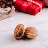 Ensemble d'accessoires de bureau en bois d'olivier |   Support de téléphone - Porte-stylo |   Cadeau et objet de décoration tunisiens faits à la main |   Gravure personnalisée