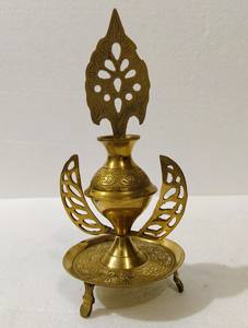 Women's Traditional & Religious Style Indian Brass Eye Liner & <b>Powder</b> Storage Pot Metal Makeup Container <b>Casting</b> AE - Product Image 5