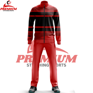 Vêtements décontractés Marque privée Dernier design Survêtement par sublimation OEM Vente en gros Survêtement à manches longues pour homme par sublimation - Product Image 5