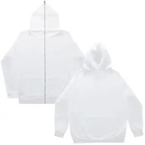 Custom High Quality Personalized logo Hoodie Streetwear Men and <b>Women</b> Neutral Full <b>Zip</b> Hoodie With Corner Best Seller - Product Image 3