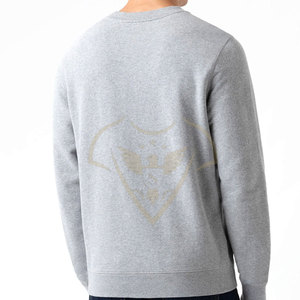 Ropa de calle clásica de alta calidad para hombre, sudadera de algodón para hombre, sudadera informal de manga larga de Color sólido para hombre - Product Image 2