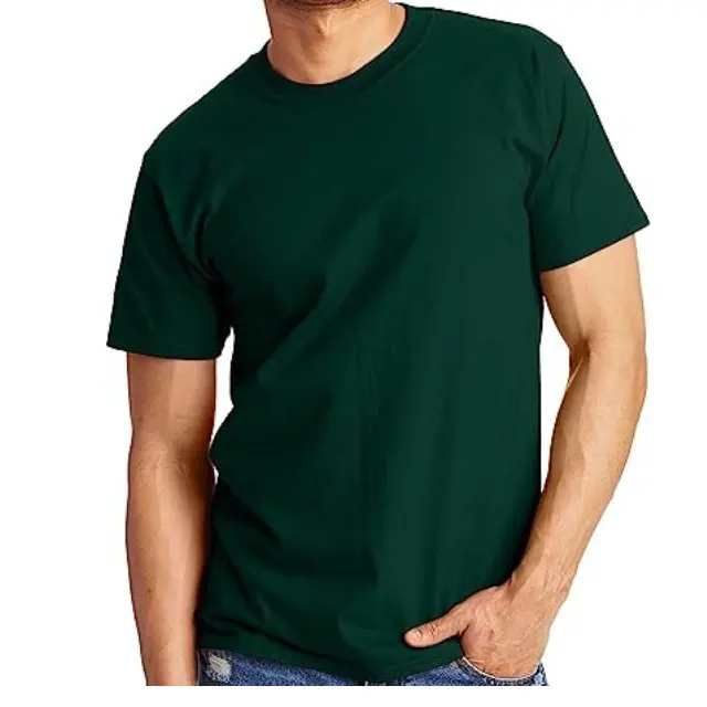 New designe100 % Cotton trống người đàn ông của T-Shirts Heavyweight quá khổ Áo thun in ấn tùy chỉnh t Áo sơ mi chất lượng cao trắng đen t