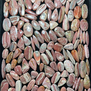 Rhodochrosite Verte 100% Naturelle en Vrac, Fournisseur Indien, Prix de Gros, Qualité AAA, Certifiée par un tiers, Cabochon pour la Fabrication de Bijoux - Product Image 1