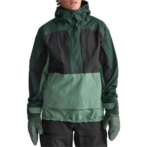 Chaqueta de Esquí Impermeable de 8 Paneles para Hombre, Chaqueta de Invierno con Capucha Cortavientos para Exteriores - Product Image 3