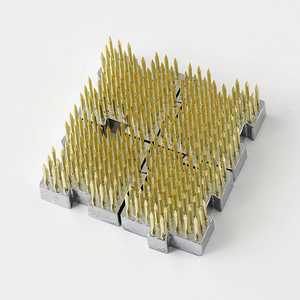 Arreglos de Ikebana, <span class=keywords><strong>Kenza</strong></span> de Cobre, Soporte para Flores, Metal Floral Redondo - Product Image 4