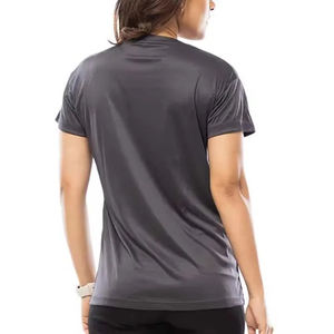 Camiseta Básica y Suave con Cuello Redondo para Mujer, Camisa en Blanco Informal de Algodón 100 por Ciento, Top con Logotipo Personalizado A LA Moda para Uso Diario - Product Image 2