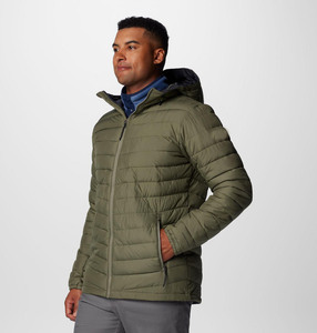 Veste d'hiver matelassée amovible 100% polyester pour homme, coupe-vent, légère, rembourrée - Product Image 3