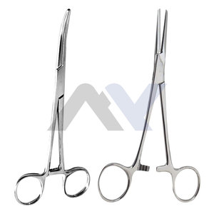 Pince Kelly Premium courbée droite 8 pouces pinces hémostatiques en acier inoxydable verrouillage chirurgical soins infirmiers pêche Medic Instruments - Product Image 1