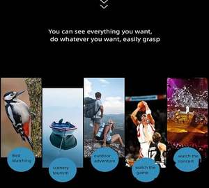 Telescopio monocular de alta potencia de alta calidad con poca luz visión nocturna observación de aves senderismo caza telescopio al aire libre - Product Image 6