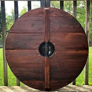 Phong cách cổ điển Thời Trung Cổ Viking lá chắn đầy đủ chức năng Thời Trung Cổ Lá chắn cho trận chiến lá chắn để sử dụng nhà - Product Image 5