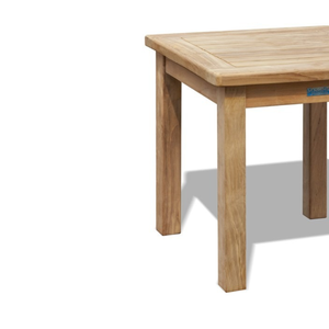 Mesa de comedor de madera de teca multifuncional moderna Diseño simple de bosques tropicales para uso en el hogar o en el hotel al aire libre - Product Image 6