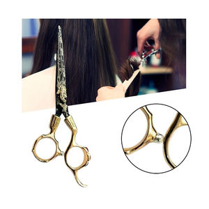 Collection d'été à la mode 2024-Ciseaux de coiffeur en acier inoxydable Pointe tranchante Ciseaux de cheveux à usage professionnel personnel - Product Image 6