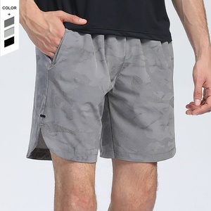 Pantalones cortos deportivos de camuflaje de servicio personalizado para hombre, pantalones ligeros, sueltos, transpirables, para entrenamiento, caminar, Fitness, pantalones cortos, envío DDP - Product Image 1